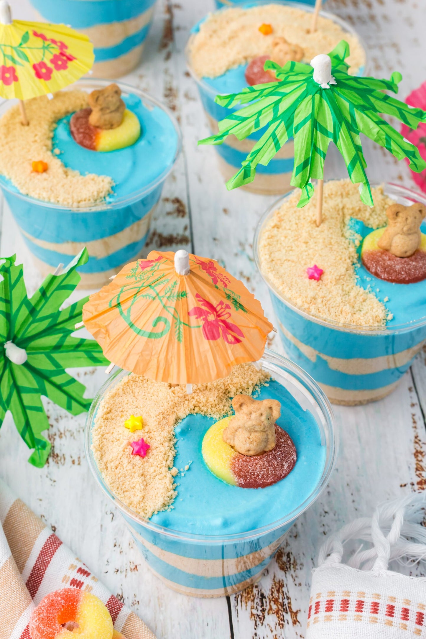 Beach Bucket Almond cakes