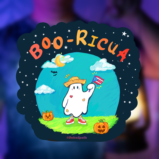 Boo ricua- Sticker