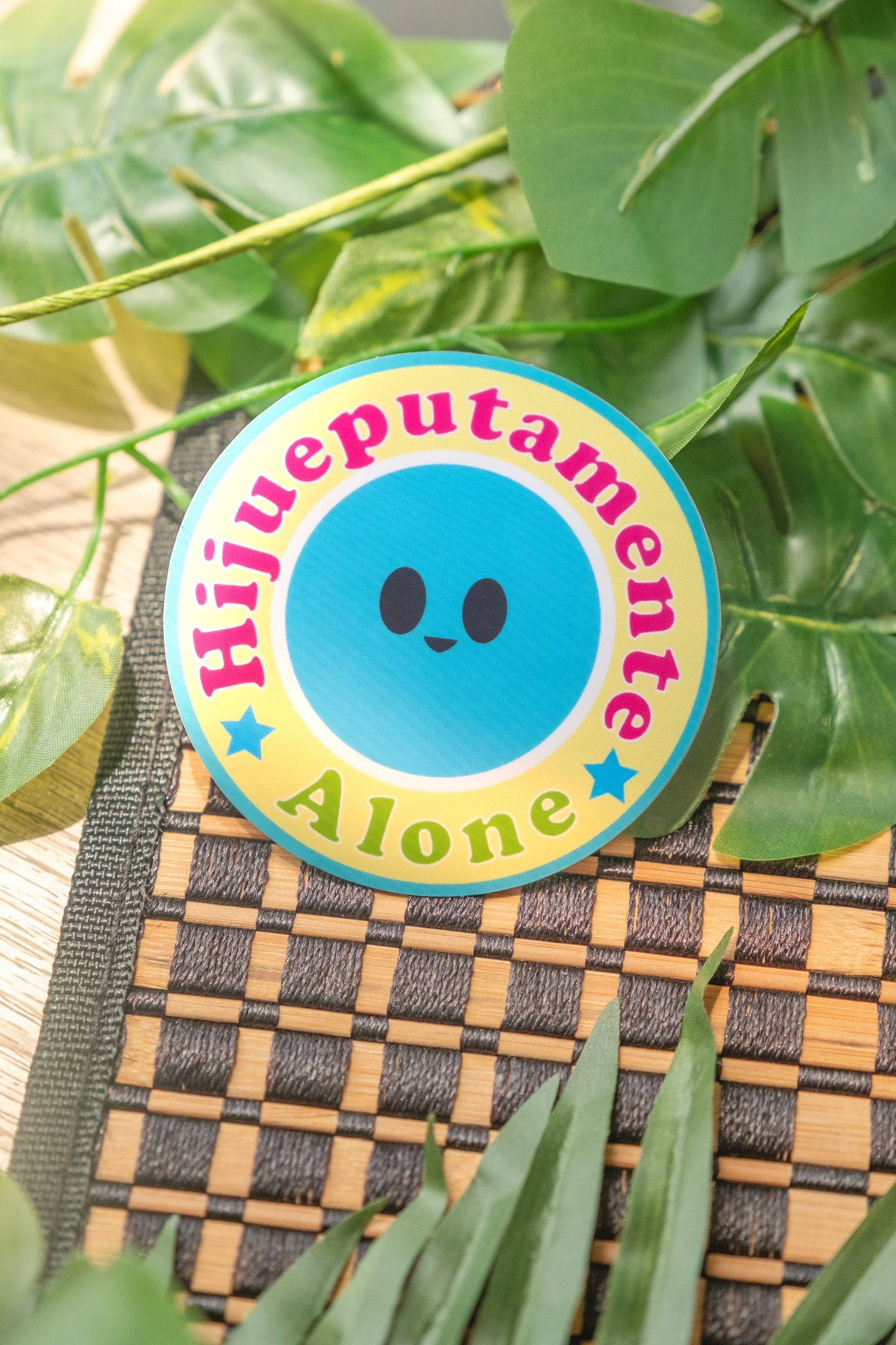 Hijueputamente Alone Sticker