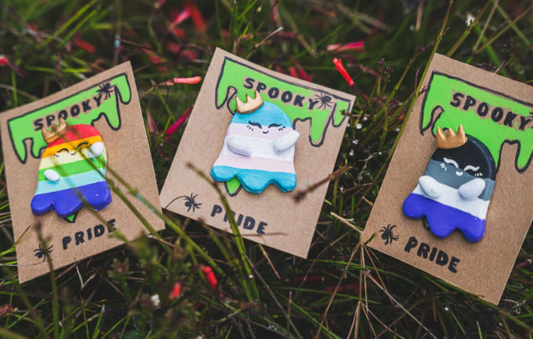 Spooky Pride Pins