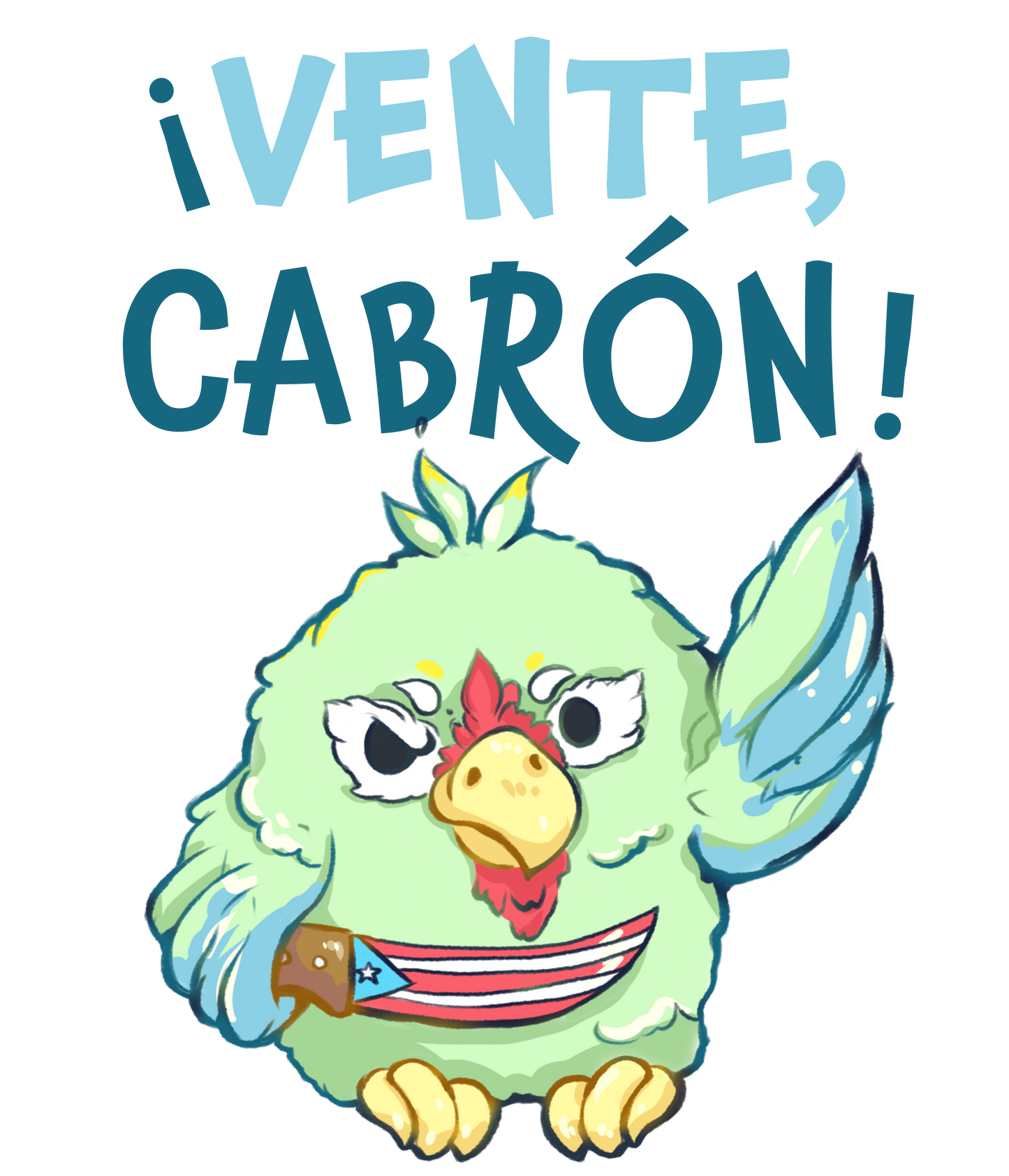 Vente Cabrón Stickers